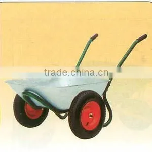 Double Wheel Wheel Barrow-WB6407 thumbnail-1
