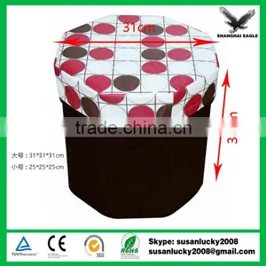 Home Colorful Multi-function Storage Stool With Logo Printed (diectly From Factory) thumbnail-1
