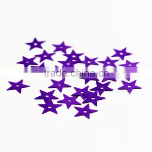 Star Shape Purple Color Jewelry Loose Sequin&Paillette Beads for Crafts!! thumbnail-1