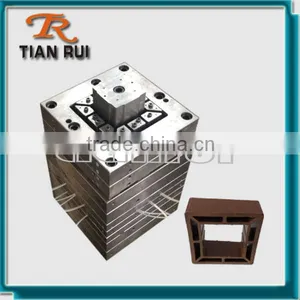 Wood Plastic Square Tube Extrusion Mould For Gazebo thumbnail-2