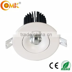 10w Adjustable White COB LED Downlight thumbnail-2
