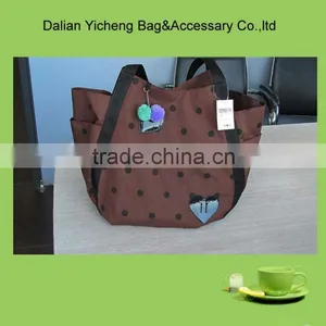 Popular Fashion Multifunctional Foldable Big Capacity Diaper Bag thumbnail-1