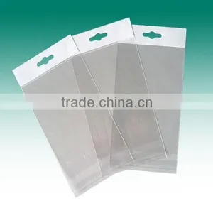 Clear Plastic Bag With Hang Hole thumbnail-1