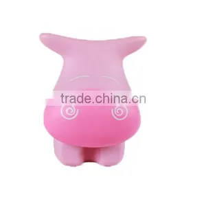 PINK COW USB RECHARGEABLE LED TABLE LAMP thumbnail-1