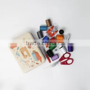 Wholesale Premium Quality Home Sewing Tin Box With Handle thumbnail-6