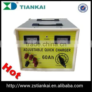 12V/24V/36V/48V 60A Quick Adjustable Battery Charger thumbnail-1
