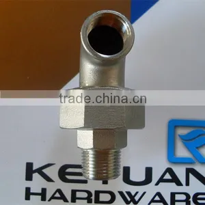 NPT Threaded Steel Pipe Fitting Elbow Union thumbnail-1