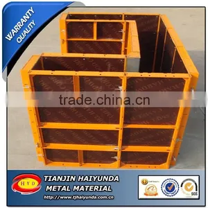 2400x600 Steel Plywood Formwork, 63 System Concrete Wall Formwork , Construction Formwork thumbnail-2