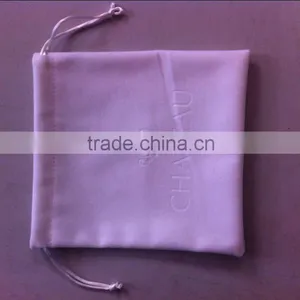 Custom Luxury Custom Embossed Velvet Pouch thumbnail-3