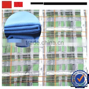 China Cheap Plain Dyed Polyester Fabric / Low Price African Fabrics Wool Like Polyester Blended Fabric for Winter Jacket thumbnail-1