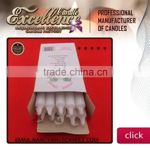 White Candles / Burn 8 Hours Candle / Dinner Candles / Wax Candles Nancy:+86 15097479316 thumbnail-4
