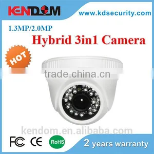 Best Quality CCTV Four in One Camera TVI/CVI/AHD/CVBS Dome Hybrid Camera High Quality Definition 1.3MP 2.0MP thumbnail-1