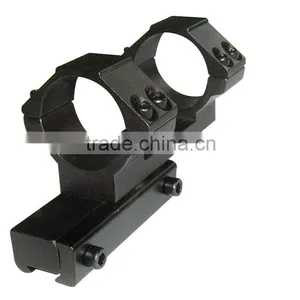 Gun Accessory Double 30mm Rings Mount Weaver Telescopic Sights Tactical Mount thumbnail-1