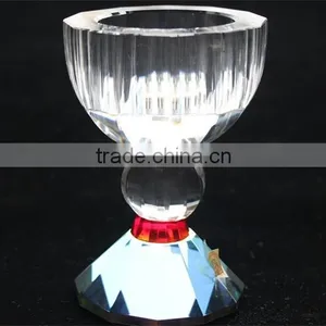 New Product Crystal Glass Sugar Bowl With Lid Table Decoration thumbnail-4