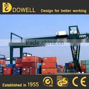 40Ton Container Gantry Crane Rail Type Portal Container Crane thumbnail-1
