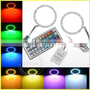 For Prius Head Light RGB/ COB 60 40 50 mm 5050smd Angle Eyes Halo Rings Halo Kits thumbnail-2
