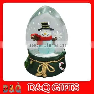 Snowman Design Christmas Snow Globes,water Globe thumbnail-1
