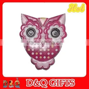 2015 New Design Polyresin 3D Decal Owl Magnet thumbnail-1