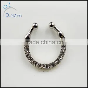 Fashion Septum Clicker Unique Non Piercing Fake Nose Rings thumbnail-1
