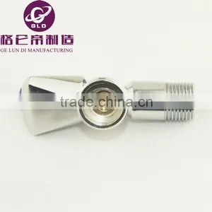 Faucet Accessory Copper Triangle Valve Hot and Cold Bathroom Water Valve Water Heater Angle Valve International Standard thumbnail-2