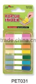 Colorful Pet Film Index and Stickers for Notebooks as Promotional Gift thumbnail-1