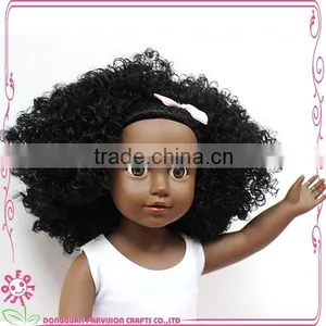 Doll With Afro Hair Style 18 Inch UK Doll OEM 18'' Black Doll With Afro thumbnail-6