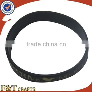 Cheap no Minimum Free Shipping Custom Silicon 1 Inch Wristband Custom for Sport Event thumbnail-5