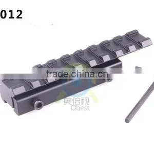 New Dovetail Weaver Picatinny Rail Adapter 11mm to 20mm Tactical Scope Extend Mount thumbnail-2