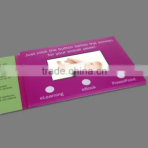 Marketing Promotion Gifts Product Custom Video Brochures thumbnail-2