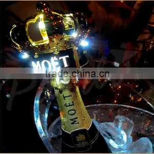 Custom Nightclub Champagne Bottle Led Light Crown Bottle Caps thumbnail-5
