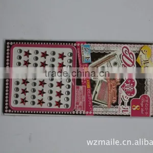 Latest DIY Acrylic Mobile Phone Crystal Sticker/acrylic Sticker thumbnail-1