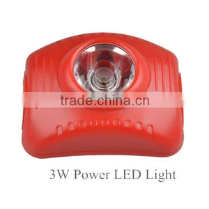 Wholesales Outdoor 3W LED Light Cheap Plastic Headlamp thumbnail-4
