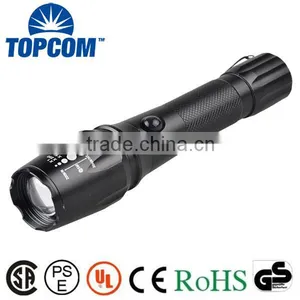 18650 Battery Powered 10w LED Torch Rechargeable thumbnail-1