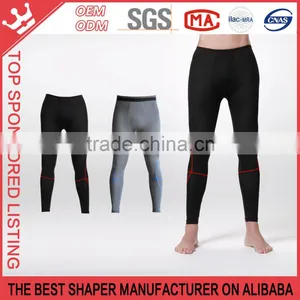 [Fit] Mens Gym Pants New Men Sport Body Shaper Men's Slimming Shaping Pants K163 thumbnail-5