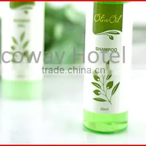 Tall Thin Hotel Shampoo Bottle With Adhesive Label thumbnail-2
