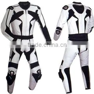 2013 Top Quality 2 Piece Motorcycle Leather Suit thumbnail-1