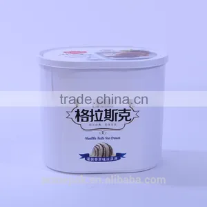 6L IML Biscuit Ice Cream Bucket Food Container thumbnail-1