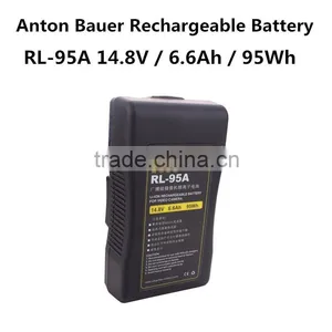Rolux RL-95A 95Wh Anton Bauer Gold Mount Lithium-ion Battery 95Wh 14.8V thumbnail-1