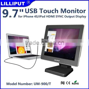 Lilliput UM-900/T 9.7" Sunlight Readable USB Touch Screen Monitor With IP62 and VESA Mount thumbnail-1