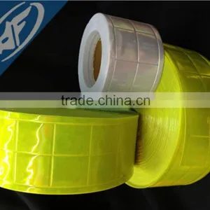 Colored PVC Stitching Stitching Lattice Reflective Tape thumbnail-1