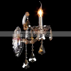 Crystal Candles Wall Sconces for Bedroom thumbnail-3