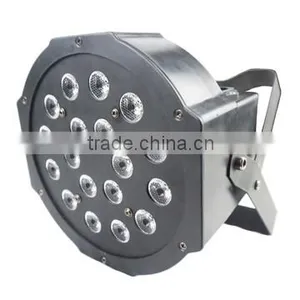 China Best Price LED Par 64 Light With 18Pcs 1W RGBW 4in1 for Entertainment Lighting thumbnail-3