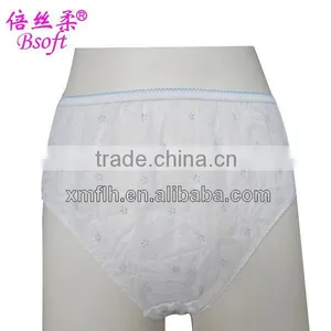 Disposable Nonwoven Underwear With Pringting for Women thumbnail-4