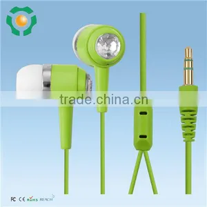 Novelty Jewelry Crystal Earphone Diamond Stereo Earbuds for Mp3 Mobile Phone thumbnail-1