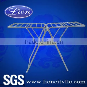 LEC-FG7018 Aluminum Folding Clothes Rack thumbnail-1