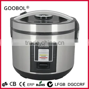 Deluxe Rice Cooker With Stainless Steel Shell thumbnail-1