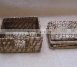 Handcrafted Rattan Coasters thumbnail-1