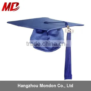 Navy Blue High School Graduation Hat With Tassel thumbnail-1