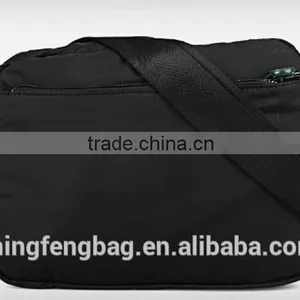 Costom Fashionable Nylon Oxford and Canvas Fabric Cross Strap Single Shoulder Messenger Bag for Men thumbnail-4