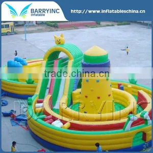 Guangzhou Barry Giant Cheap Inflatable Obstacle Course for Kids and Adult thumbnail-1